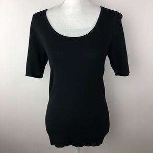 Ann Taylor black stretch top